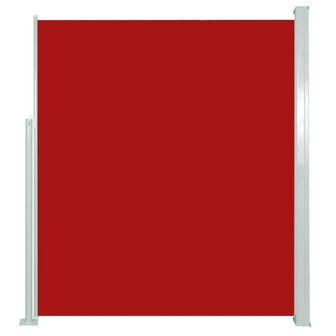 Tuinscherm uittrekbaar 160x300 cm rood 2