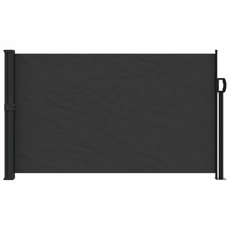 Windscherm uittrekbaar 117x300 cm zwart 3