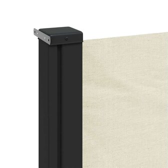 Windscherm uittrekbaar 117x300 cm cr&egrave;mekleurig 7