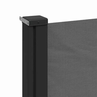Windscherm uittrekbaar 117x300 cm antracietkleurig 7