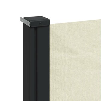 Windscherm uittrekbaar 140x300 cm cr&egrave;mekleurig 7