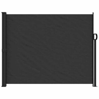 Windscherm uittrekbaar 160x300 cm zwart 3