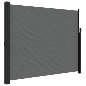 Windscherm uittrekbaar 160x300 cm antracietkleurig 2