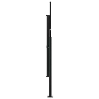 Windscherm uittrekbaar 160x500 cm bruin 4