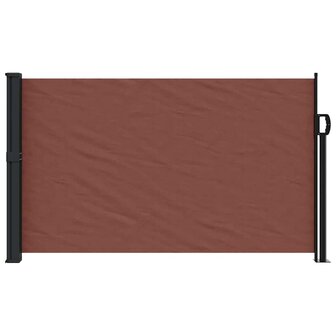 Windscherm uittrekbaar 120x600 cm bruin 3