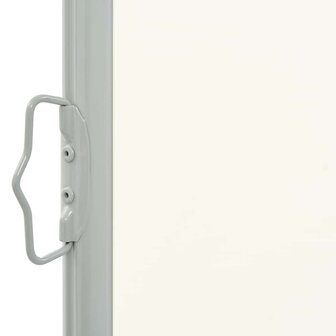 Tuinscherm uittrekbaar 100x300 cm cr&egrave;mekleurig 4