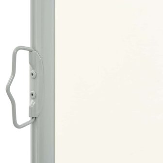 Tuinscherm uittrekbaar 120x300 cm cr&egrave;mekleurig 4