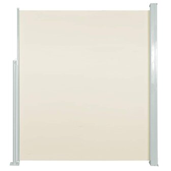 Windscherm uittrekbaar 120x300 cm cr&egrave;me 2