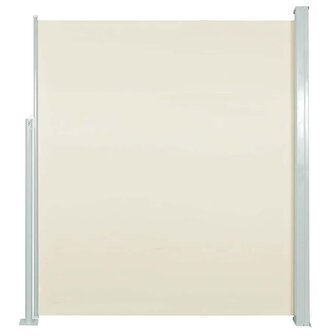 Windscherm uittrekbaar 160x500 cm cr&egrave;me 2