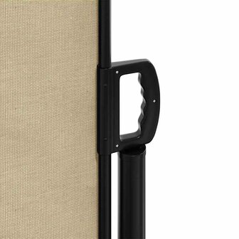 Windscherm intrekbaar 170x300 cm beige 8