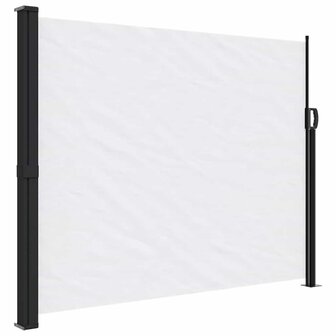 Windscherm intrekbaar 170x300 cm wit 2