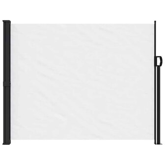 Windscherm intrekbaar 170x300 cm wit 3