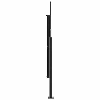 Windscherm intrekbaar 170x300 cm wit 4