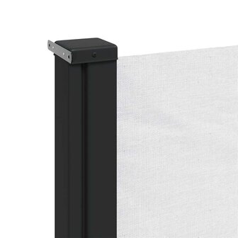 Windscherm intrekbaar 170x300 cm wit 7