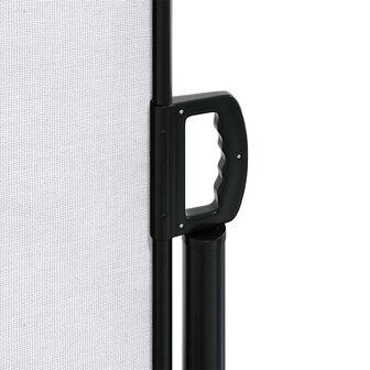 Windscherm intrekbaar 170x300 cm wit 8