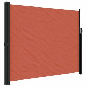 Windscherm intrekbaar 170x300 cm terracotta 2