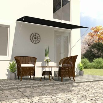 Luifel uittrekbaar 300x150 cm antraciet 1