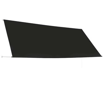 Luifel uittrekbaar 350x150 cm antraciet 4