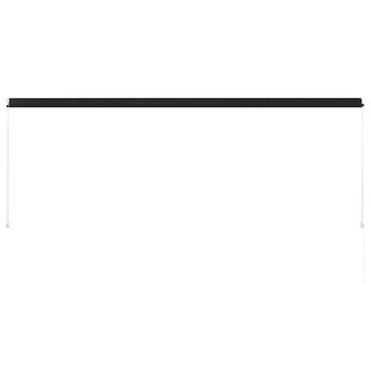 Luifel uittrekbaar 350x150 cm antraciet 5