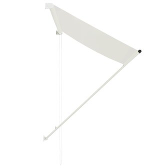 Luifel uittrekbaar 150x150 cm cr&egrave;me 3