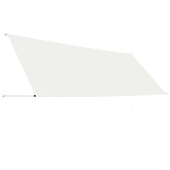 Luifel uittrekbaar 400x150 cm cr&egrave;me 4