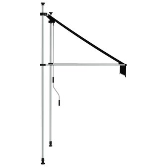 Luifel handmatig uittrekbaar 100 cm antraciet 3