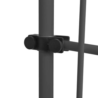 Luifel handmatig uitschuifbaar met LED 250 cm cr&egrave;mekleurig 6