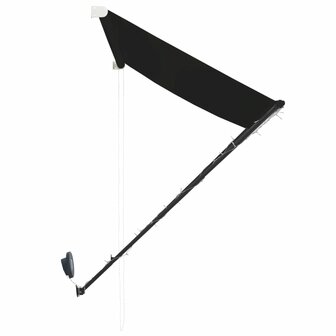 Luifel uittrekbaar met LED 250x150 cm antraciet 6