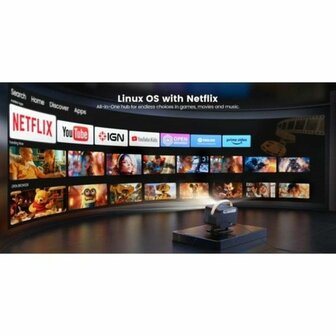 Projector Yaber Full HD 1920 x 1080 px 4