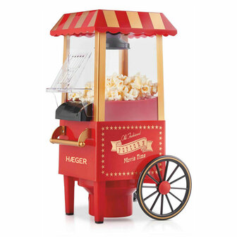 Popcornmaker Haeger PM-120.001A 1200 W Rood 1