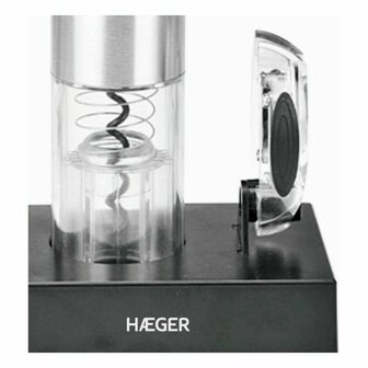 Elektrische kurkentrekker Haeger WO-PSC.003A Roestvrij staal 2