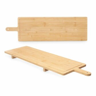 Snijplank Bamboe 88 x 4,5 x 26 cm (6 Stuks) Met handvat 2