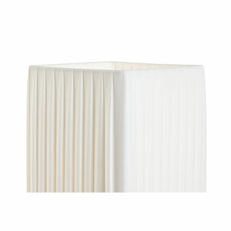 Bureaulamp Home ESPRIT Wit Zilverkleurig Polyethyleen Ijzer 50 W 220 V 15 x 15 x 43 cm 3