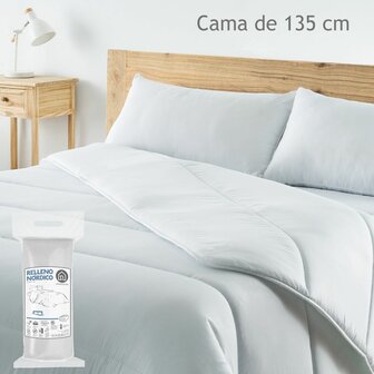 Dekbed Wit 220 x 220 x 1 cm 2