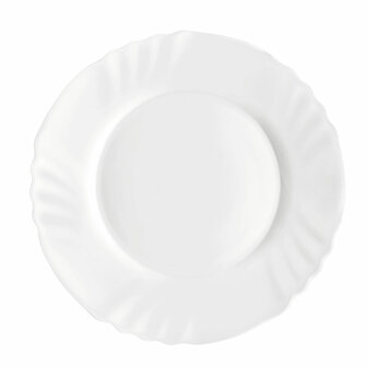 Dessertbord Bormioli Rocco Ebro Wit Glas 20 cm (36 Stuks) 3