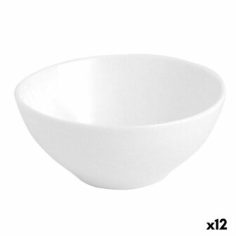Snackdienblad Quid Chef Wit Keramisch (12 Stuks) (Pack 12x) 2