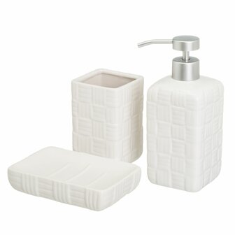 Badset Wit Keramisch 14 x 10 x 20 cm 1