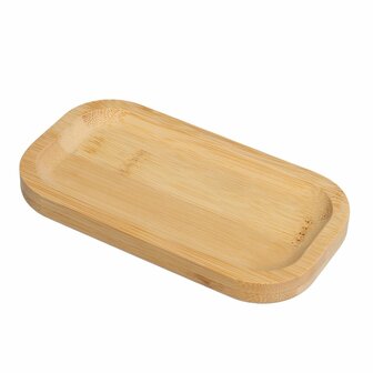 Badset Transparant Natuurlijk Bamboe polyestyreen 17 x 9,5 x 19 cm 4