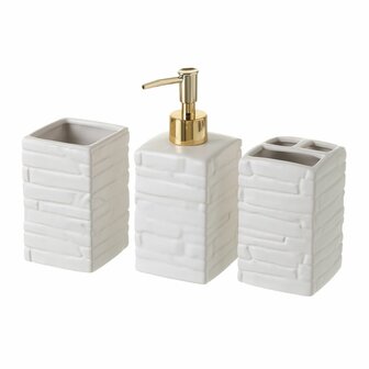 Badset Wit Keramisch 20,5 x 8 x 19,5 cm 1