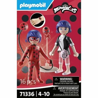 Playset Playmobil 71336 Miraculous: Marinette &amp; Ladybug 16 Onderdelen 3