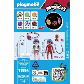 Playset Playmobil 71336 Miraculous: Marinette &amp; Ladybug 16 Onderdelen 4