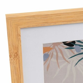 Fotolijsten Wit Natuurlijk Kristal Hout MDF 2