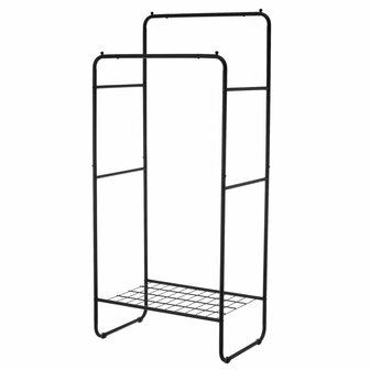 Kapstok Zwart 70,5 x 44,5 x 157 cm 1