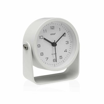 Tafelklok Versa Alura Wit Plastic 4,1 x 10 x 10 cm 1