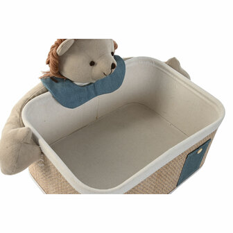 Mandenset Home ESPRIT Groen Natuurlijk 40 x 32 x 27 cm (2 Onderdelen) 3