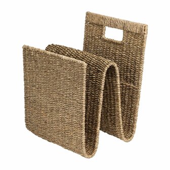 Tijdschriftenrek Natuurlijk Ijzer Zeealgen 30 x 30 x 40 cm 1