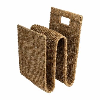 Tijdschriftenrek Natuurlijk Ijzer Zeealgen 30 x 30 x 40 cm 1