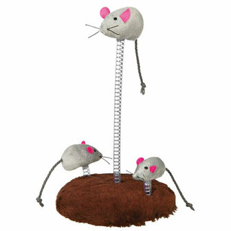 Kattenspeeltje Trixie Polyester Pluche &Oslash; 15 &times; 22 CM 2