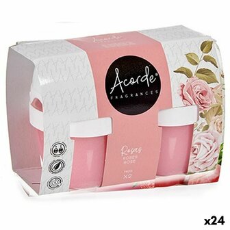 Luchtverfrisserset Acorde 1165-ROSE Rozen Gel (24 Stuks) 1