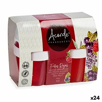 Luchtverfrisserset Acorde 1165-FRUTOS RO Rode Vruchten Gel (24 Stuks) 1